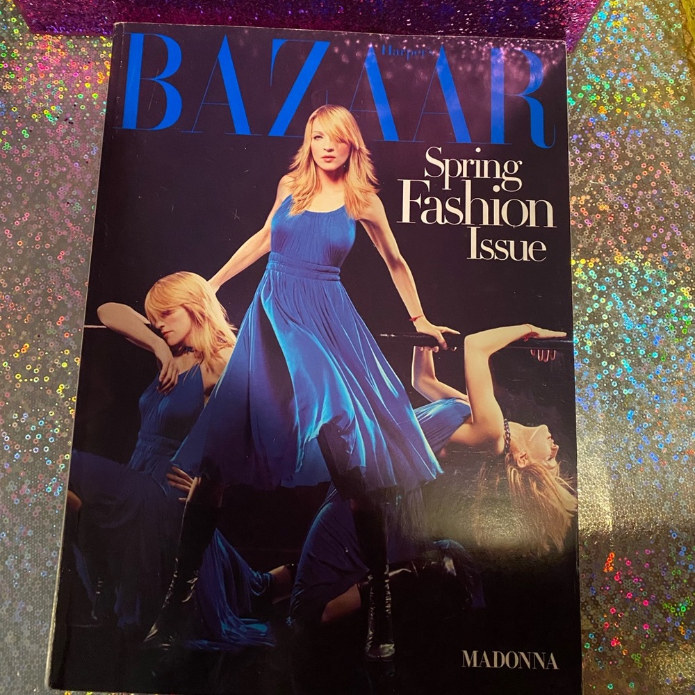MADONNA HARPER’S BAZZAR MARCH 2006 MINT !!